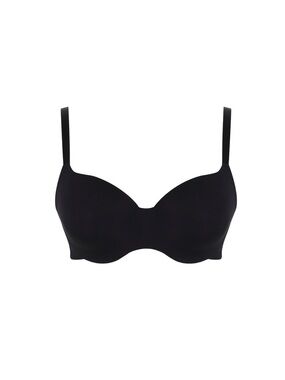 AUDEN SUPER PUSH UP PLUNGING WIRE-FREE BRA - BLACK SIZE 42DD (NEW WITH TAGS) A3
